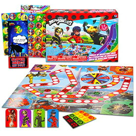 ボードゲーム 英語 アメリカ 海外ゲーム Zagtoon Miraculous Ladybug Power Up Game for Kids - Miraculous Ladybug Bundle with Power Up Adventure Game Plus Miraculous Ladybug Stickers (Miraculous Ladybug Gifts)ボードゲーム 英語 アメリカ 海外ゲーム
