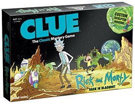 ボードゲーム 英語 アメリカ 海外ゲーム USAOPOLY CLUE: Rick and Morty | Featuring Characters from The Adult Swim TV Show Rick & Morty | Collectible Clue Board Game | Perfect for Rick & Morty Fansボードゲーム 英語 アメリカ 海外ゲーム