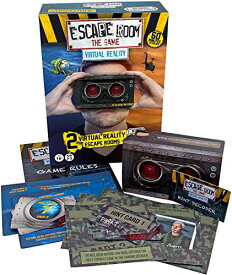 ボードゲーム 英語 アメリカ 海外ゲーム Identity Games [www.identity games.com] Escape Room The Game Virtual Reality Expansion Pack | 2 VR Adventures with Viewer Glasses & Smartphone App | Solve The Mystery Board Gボードゲーム 英語 アメリカ 海外ゲーム