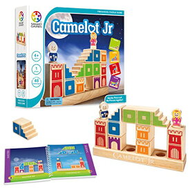 ボードゲーム 英語 アメリカ 海外ゲーム SmartGames Camelot Jr. Wooden Cognitive Skill-Building Puzzle Game Featuring 48 Playful Challenges for Ages 4+ボードゲーム 英語 アメリカ 海外ゲーム