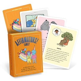 ボードゲーム 英語 アメリカ 海外ゲーム Knock Knock Affirmators! Family Deck: 50 Affirmation Cards on Kin of All Kinds - Without The Self-Helpy-Ness!ボードゲーム 英語 アメリカ 海外ゲーム