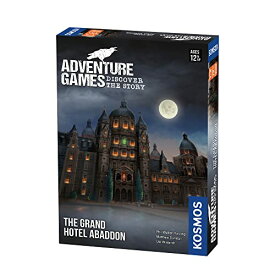 ボードゲーム 英語 アメリカ 海外ゲーム Adventure Games: The Grand Hotel Abaddon - A Kosmos Game from Thames & Kosmos | Collaborative, Replayable Storytelling Gaming Experience for 2 to 4 Players Ages 12+, Greyボードゲーム 英語 アメリカ 海外ゲーム