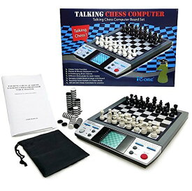ボードゲーム 英語 アメリカ 海外ゲーム iCore Electronic Chess Set - Talking Chess Computer Set, Board Game, Beginner Chess Sets with Learning Tactics Modes, Computer Chess for Kids & Adultsボードゲーム 英語 アメリカ 海外ゲーム