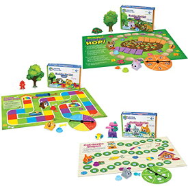 ボードゲーム 英語 アメリカ 海外ゲーム Learning Resources Buddies Pet Set 3 Games in 1 - 27 Pieces, Ages 4+ Preschool Learning Toys, Colors Number Shapes Recognition, Toddler Learning Gamesボードゲーム 英語 アメリカ 海外ゲーム
