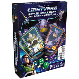 ボードゲーム 英語 アメリカ 海外ゲーム Disney Pixar Lightyear, Galactic Attack Card Dice Game Buzz Lightyear Emperor Zurg Toy Story Action Movie Board Game Toy, for Kids Ages 6 and upボードゲーム 英語 アメリカ 海外ゲーム