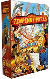 ボードゲーム 英語 アメリカ 海外ゲーム Thunderworks Games - Tenpenny Parks | Theme Park | Strategy Board Game | Polyomino Tiles | Competetive Worker Placement | Ages 14+ | Family Game for 1-5 Players | 45-75 Minutボードゲーム 英語 アメリカ 海外ゲーム