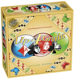 ボードゲーム 英語 アメリカ 海外ゲーム Up 4 Grabs - A Unique Card-Playing Board Game Full of Twists and Turns - Fun Pick for Family & Adult Classic Game Nightボードゲーム 英語 アメリカ 海外ゲーム