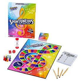 ボードゲーム 英語 アメリカ 海外ゲーム Spontuneous - The Song Game - Sing It or Shout It - Talent NOT Required - Family Party Board Gameボードゲーム 英語 アメリカ 海外ゲーム