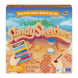 ボードゲーム 英語 アメリカ 海外ゲーム Spin Master Sandy Sketches Sand Drawing Guessing Board Game, Family Game for Ages 8 and upボードゲーム 英語 アメリカ 海外ゲーム