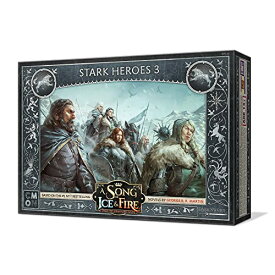 ボードゲーム 英語 アメリカ 海外ゲーム CMON A Song of Ice and Fire Tabletop Miniatures Game Stark Heroes III Box Set - Expand Your Forces with Iconic Stark Heroes! Strategy Game for Adults, Ages 14+, 2+ Players, 4ボードゲーム 英語 アメリカ 海外ゲーム