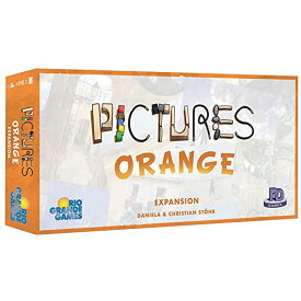 ボードゲーム 英語 アメリカ 海外ゲーム Rio Grande Games: Pictures Orange Expansion - Family Game Expansion to Pictures - Ages 14+, 3-5 Players, 30 Min Game Playボードゲーム 英語 アメリカ 海外ゲーム
