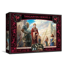 ボードゲーム 英語 アメリカ 海外ゲーム A Song of Ice and Fire Tabletop Miniatures Targaryen Heroes III Box Set - Lead Legendary Heroes in Battle, Strategy Game for Adults, Ages 14+, 2+ Players, 45-60 Minute Playtiボードゲーム 英語 アメリカ 海外ゲーム