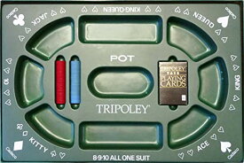 ボードゲーム 英語 アメリカ 海外ゲーム TRIPOLEY: The Original Game of Hearts, Poker and Michigan Rummy..(1968) by CADACO, Inc.ボードゲーム 英語 アメリカ 海外ゲーム