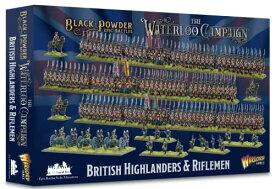 ボードゲーム 英語 アメリカ 海外ゲーム Warlord Black Powder Epic Battles: The Waterloo Campaign British Highlanders & Rifelmen Military Table Top Wargaming Plastic Model Kit 312001004ボードゲーム 英語 アメリカ 海外ゲーム