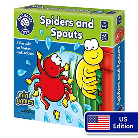 ボードゲーム 英語 アメリカ 海外ゲーム Orchard Toys Spiders & Spouts - Mini Game, Fun Eduational Gameボードゲーム 英語 アメリカ 海外ゲーム