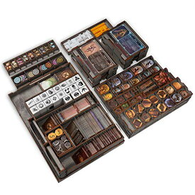 ボードゲーム 英語 アメリカ 海外ゲーム SMONEX Wooden Organizer Compatible with Gloomhaven Board Game - Box Suitable for Storage All Gloomhaven Expansions - Insert and Storage Suitable for Gloomhaven (Gray)ボードゲーム 英語 アメリカ 海外ゲーム