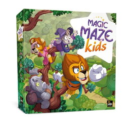 ボードゲーム 英語 アメリカ 海外ゲーム Sit Down! Magic Maze Kids - Co-operative Real-Time Gameplay, Move Across the Forest and Find the Potion Ingredients - Tutorials for Younger Players, 2-4 players, 15-25 mins, ボードゲーム 英語 アメリカ 海外ゲーム