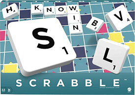 ボードゲーム 英語 アメリカ 海外ゲーム Scrabble Crossword - Classic Board Game - 120 Letter Tiles - 4 Racks - 1 Letter Bag - Instructions Included - for 2 to 4 Players - Gift for Kids 10+ボードゲーム 英語 アメリカ 海外ゲーム