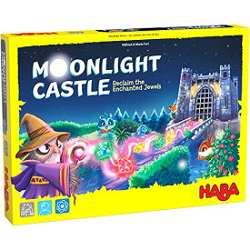 ボードゲーム 英語 アメリカ 海外ゲーム HABA Moonlight Castle - Children's Board Game with 3D Castle and Floating Gemsボードゲーム 英語 アメリカ 海外ゲーム