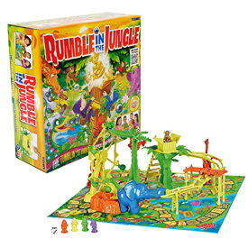 ボードゲーム 英語 アメリカ 海外ゲーム TOMY Rumble in The Jungle ? Marble Run Family Board Game for Game Night ? Fun Board Games for Kids ? Ages 5+, Multicolorボードゲーム 英語 アメリカ 海外ゲーム