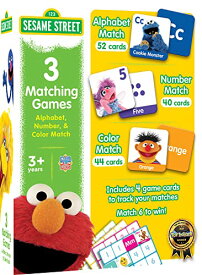 ボードゲーム 英語 アメリカ 海外ゲーム MasterPieces Kids Games - Sesame Street - 3 Fun Ways to Play Matching Game Setボードゲーム 英語 アメリカ 海外ゲーム