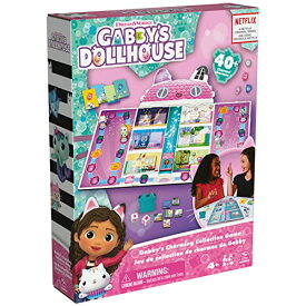 ボードゲーム 英語 アメリカ 海外ゲーム Gabby’s Dollhouse, Charming Collection Game Board Game for Kids Based on the Netflix Original Series Gabby’s Dollhouse Toys, for Kids Ages 4 and upボードゲーム 英語 アメリカ 海外ゲーム