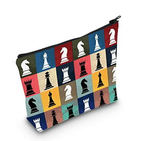 ボードゲーム 英語 アメリカ 海外ゲーム POFULL Chess Gift Funny Gift For Chess Players Chess Master Gift Chess Pieces Board Game Lover Cosmetic Bag (chess bag)ボードゲーム 英語 アメリカ 海外ゲーム