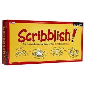 ボードゲーム 英語 アメリカ 海外ゲーム Ideal | Scribblish: The Fun Family Drawing Game of How This Became That! | Family Games | for 4-6 Players | Ages 8+ボードゲーム 英語 アメリカ 海外ゲーム