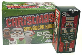 ボードゲーム 英語 アメリカ 海外ゲーム Hickoryville Christmas Scavenger Hunt Game & Nutcracker's Holiday Quiz Bundleボードゲーム 英語 アメリカ 海外ゲーム