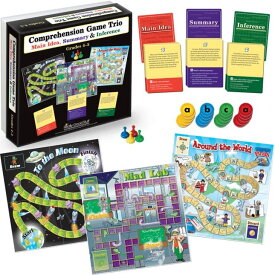 ボードゲーム 英語 アメリカ 海外ゲーム Really Good Stuff Comprehension Game Trio: Main Idea, Summary, and Inferenceボードゲーム 英語 アメリカ 海外ゲーム