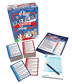 ボードゲーム 英語 アメリカ 海外ゲーム Outset Media Play American Trivia Here - The American Themed Party Game for Ages 12 and upボードゲーム 英語 アメリカ 海外ゲーム