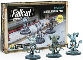 ボードゲーム 英語 アメリカ 海外ゲーム Modiphius Entertainment: Fallout: Wasteland Warfare | Robots: Mister Handy Pack - 3 Figures, Unpainted 32mm Multi-Part Resin Miniatures & Bases, RPGボードゲーム 英語 アメリカ 海外ゲーム