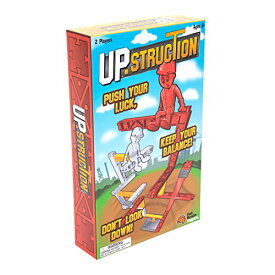 ボードゲーム 英語 アメリカ 海外ゲーム Fat Brain Toys Upstruction - 2-Player Game of Building Without Tumbling, Ages 8+ボードゲーム 英語 アメリカ 海外ゲーム