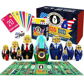 ボードゲーム 英語 アメリカ 海外ゲーム True Bid Board Games - Biden Trump 2020 Fun Family Board Games - Party Card Games for Adults - Donald Trump vs Joe Biden Board Game - Vote Election 2020ボードゲーム 英語 アメリカ 海外ゲーム