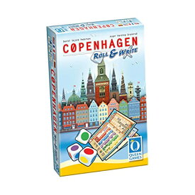 ボードゲーム 英語 アメリカ 海外ゲーム Queen Games Copenhagen Roll & Write Board Gameボードゲーム 英語 アメリカ 海外ゲーム