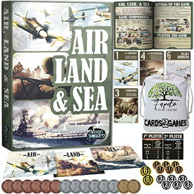 ボードゲーム 英語 アメリカ 海外ゲーム Fapeto more than a simple name Drawstring Bag and Compatible Tokens Bundle with Air, Land & Sea Card Game, a World War II Fast Card Gameボードゲーム 英語 アメリカ 海外ゲーム