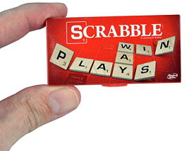 ボードゲーム 英語 アメリカ 海外ゲーム World's Smallest Scrabble, Miniature Magnetic Board, 98 Letters, 5 Blank Tiles & Portable Case, Family Game, Classic Scrabble Game, Perfect for Stocking Stuffers, Easter Giftボードゲーム 英語 アメリカ 海外ゲーム