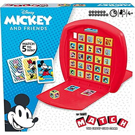 ボードゲーム 英語 アメリカ 海外ゲーム Mickey Mouse and Friends Top Trumps Match Board Game Multilingual Edition, Play with Disney's Mickey, Family Game for Adults and Children Aged 4 and up (WM02756-ML1-6)ボードゲーム 英語 アメリカ 海外ゲーム