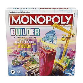 ボードゲーム 英語 アメリカ 海外ゲーム Monopoly Builder Board Game, Strategy Game, Family Game, Games for Children, Fun Game to Play, Family Board Gamesボードゲーム 英語 アメリカ 海外ゲーム