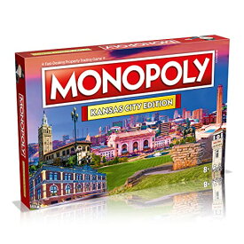 ボードゲーム 英語 アメリカ 海外ゲーム Monopoly Kansas City Board Game, Advance to Sporting KC, Country Club Plaza, Rosedale Memorial and trade your way to success, gift for ages 8 plusボードゲーム 英語 アメリカ 海外ゲーム