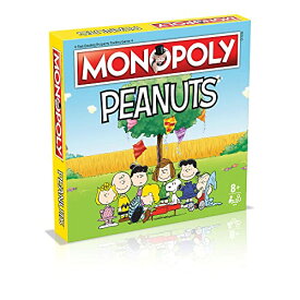 ボードゲーム 英語 アメリカ 海外ゲーム Winning Moves Peanuts Monopoly Board Game, Join Charlie Brown and Advance to The Ice Cream Shop, Lucy's Football and Linus's Pumpkin Patch and Trade Your Way to Success, Greaボードゲーム 英語 アメリカ 海外ゲーム