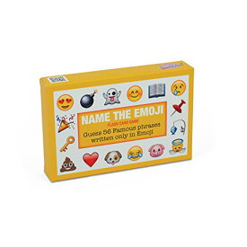 ボードゲーム 英語 アメリカ 海外ゲーム Bubblegum Stuff Name The Emoticon Game - Original - Guess The Phrase from The Emojis - Fun Flash Card Game - Suitable for Family, Kids, Teenagers & Adultsボードゲーム 英語 アメリカ 海外ゲーム