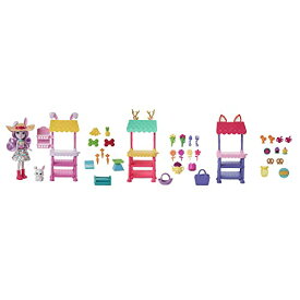 エンチャンティマルズ 人形 ドール Enchantimals City Tails Bunny Farms Market 35+ Piece Playset & Accessories, Great Toy for Kids Ages 4Y+エンチャンティマルズ 人形 ドール