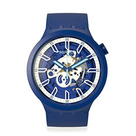 腕時計 スウォッチ レディース Swatch Iswatch Blue Quartz Unisex Watch SB01N102腕時計 スウォッチ レディース
