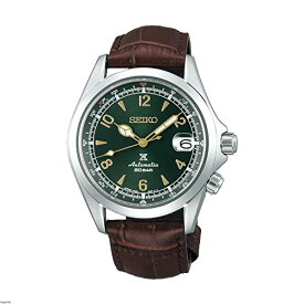腕時計 セイコー メンズ Seiko Prospex"Alpinist" Compass Green Dial Sapphire Glass Leather Watch SPB121J1腕時計 セイコー メンズ