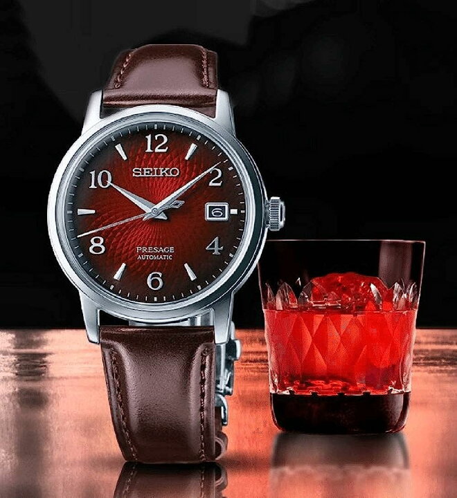 楽天市場】腕時計 セイコー メンズ Seiko Presage Automatic Red Dial 