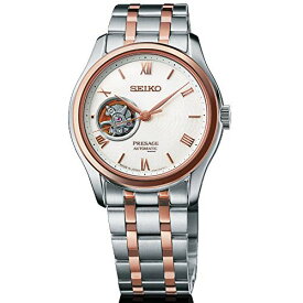 腕時計 セイコー メンズ Seiko Presage Automatic White Dial Men's Watch SSA412J1腕時計 セイコー メンズ