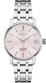 腕時計 セイコー レディース SEIKO SRP839 Presage Women's Watch Silver-Tone 33.8mm Stainless Steel, Pink腕時計 セイコー レディース