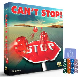 ボードゲーム 英語 アメリカ 海外ゲーム Can't Stop, Family Board Game, Fun for Kids, Teens, and Adults Bundled with Three Extra Sets of Dice (Eagle-Gryphon 2021 Edition)ボードゲーム 英語 アメリカ 海外ゲーム