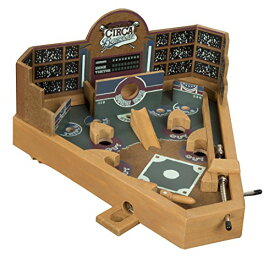 ボードゲーム 英語 アメリカ 海外ゲーム Hey! Play! Baseball Pinball Tabletop Skill Game - Classic Miniature Wooden Retro Sports Arcade Desktop Toy for Adult Collectors and Children, NULLボードゲーム 英語 アメリカ 海外ゲーム